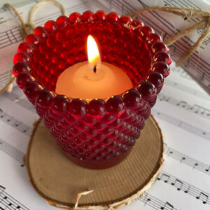 Glass Candle Votive