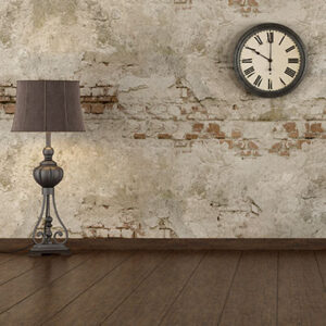 Wood-wall-clock